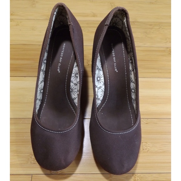 Montego Bay Club Shoes - MONTEGO BAY CLUB Espadrille Wedge Pumps 8W